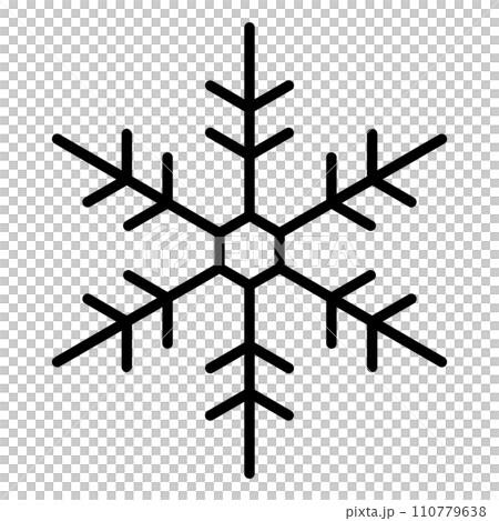 Thin snowflake background transparent Thin snowflake background transparent 110779638