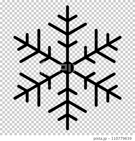 Thin snowflake background transparent Thin snowflake background transparent 110779639