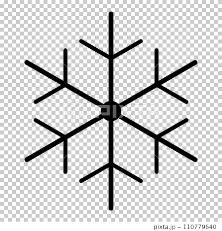 Thin snowflake background transparent Thin snowflake background transparent 110779640