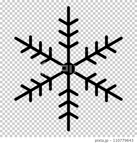 Thin snowflake background transparent Thin snowflake background transparent 110779643