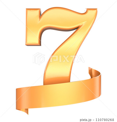 Number 3D Render  110780268