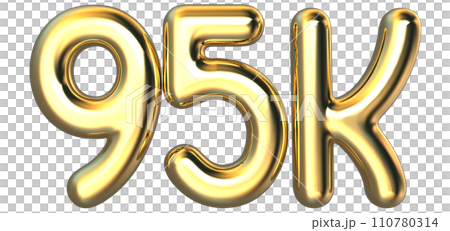 Number 3D Render  110780314