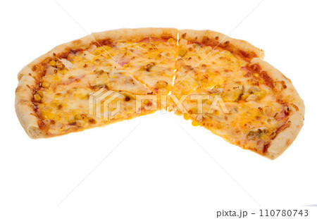 pizza isolated pizza isolated 110780743