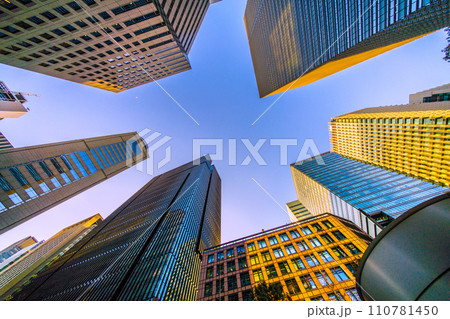 日本の東京都市景観 大手町の摩天楼。大手町プレイスやアーバンネット大手町ビルなど=令和6年1月17日 日本の東京都市景観 大手町の摩天楼。大手町プレイスやアーバンネット大手町ビルなど=令和6年1月17日 110781450