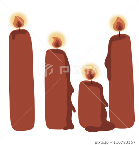 Red candles Red candles 110783357