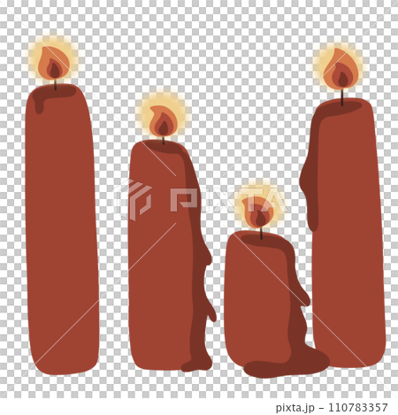 Red candles Red candles 110783357