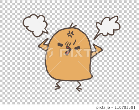 angry chick 110783381