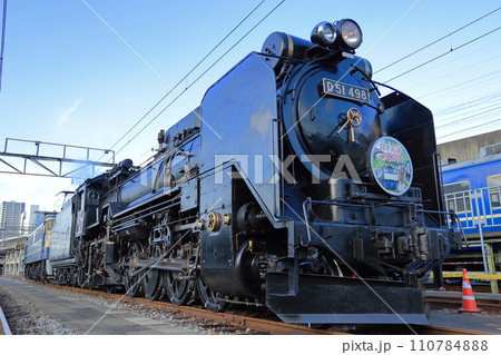 高崎車両区撮影会　D51498とEF65501が連結状態 110784888