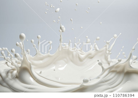 ミルククラウン 110786394