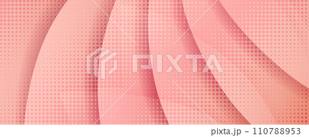 Abstract peach coral modern background with halftone effect. Trendy candy pink gradient oval shapes with shadows texture for Valentine day design, web, apps wallpaper Abstract peach coral modern background with halftone effect. Trendy candy pink gradient oval shapes with shadows texture for Valentine day design, web, apps wallpaper 110788953