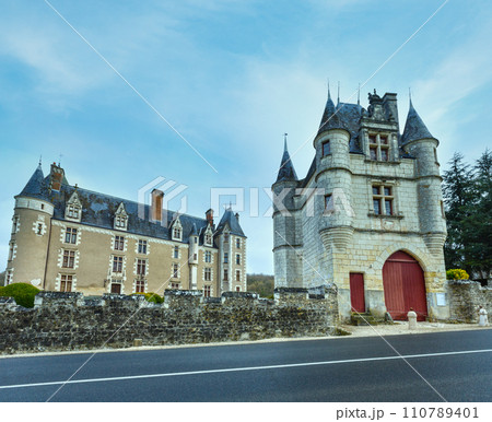 The Chateau de Montpoupon, France. The Chateau de Montpoupon, France. 110789401
