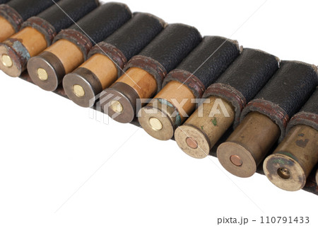 12 gauge retro vintage shotgun hunting cartridges in bandolier 12 gauge retro vintage shotgun hunting cartridges in bandolier 110791433