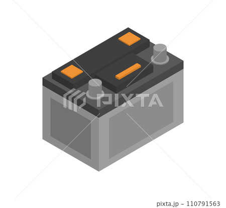 Isometric car battery Isometric car battery 110791563