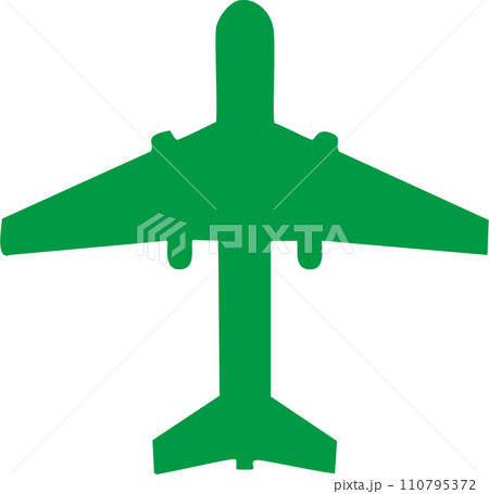 飛行機アイコンイラスト 110795372