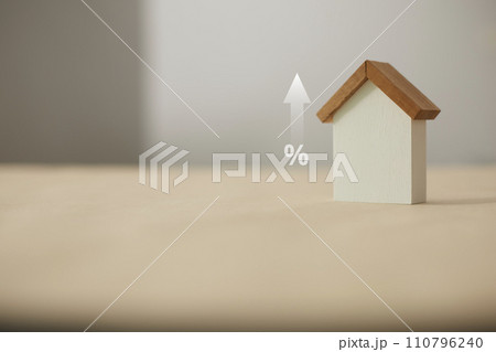 The growth of investment in real estate. Future planning Including financial planning and long-term investments. Small wooden house model The growth of investment in real estate. Future planning Including financial planning and long-term investments. Small wooden house model 110796240