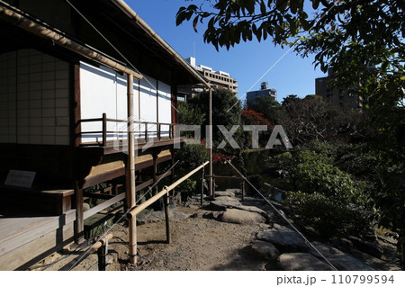 京都　渉成園　縮遠亭 110799594