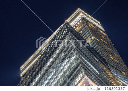 大阪 あべのハルカス外観 夜景 大阪 あべのハルカス外観 夜景 110801327