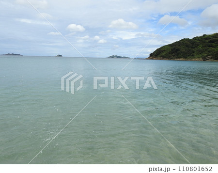 長崎の海　海　海岸　海の景色 110801652