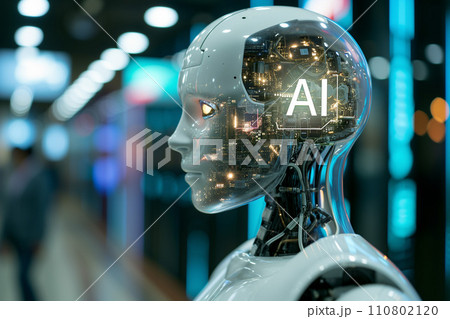 AIを搭載したロボット「AI生成画像」 110802120