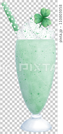 Luck of the Irish! Watercolor Shamrock Design for St. Patrick's Day Luck of the Irish! Watercolor Shamrock Design for St. Patrick's Day 110803058