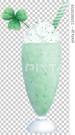 Luck of the Irish! Watercolor Shamrock Design for St. Patrick's Day Luck of the Irish! Watercolor Shamrock Design for St. Patrick's Day 110803059