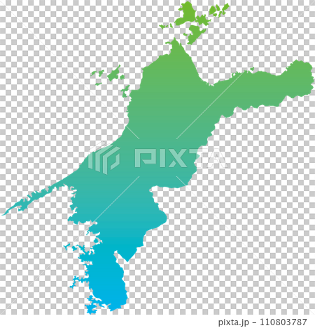 Ehime prefecture tourism map icon 110803787