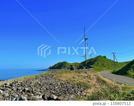 由利海岸波除石垣 由利海岸波除石垣 110807512