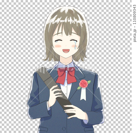 有文憑的女學生 110809343