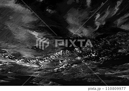 3D画像パステル調アート真夏の入道雲積螺雲32 3D画像パステル調アート真夏の入道雲積螺雲32 110809977