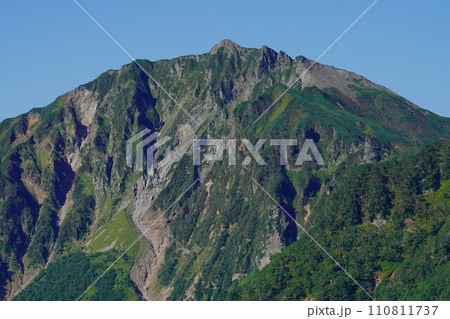 登山道展望地からのニぺソツ山 登山道展望地からのニぺソツ山 110811737