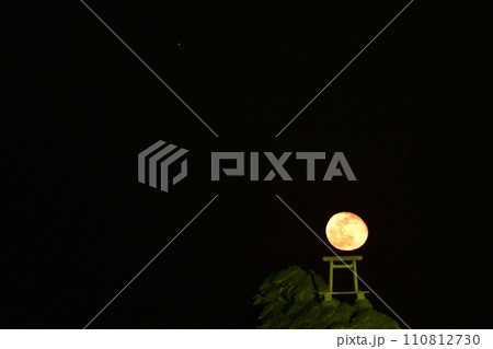 居待月と夫婦岩 110812730