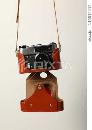 Retro camera, photo shooting on retro camera 110814414