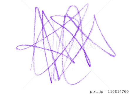 Purple pencil strokes isolated on white background. Purple pencil strokes isolated on white background. 110814760