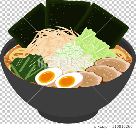 配料豐富的家慶拉麵 110816266