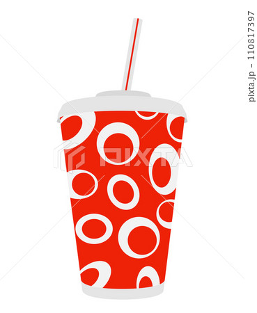 paper cup for soda stock vector illustration paper cup for soda stock vector illustration 110817397