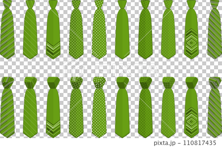 big set ties different types, neckties various size 110817435