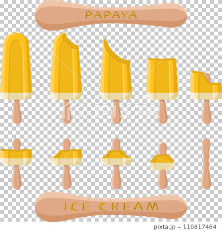 Big set various sweet tasty natural ice cream Big set various sweet tasty natural ice cream 110817464
