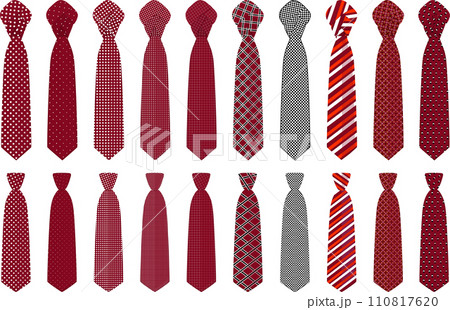 big set ties different types, neckties various size 110817620