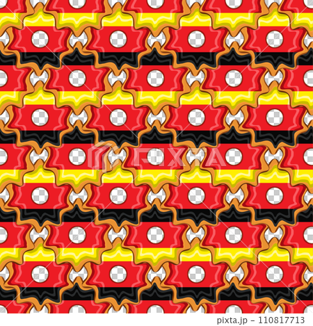 Pattern cookie with flag country Germany in tasty biscuit Pattern cookie with flag country Germany in tasty biscuit 110817713