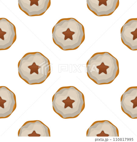 Pattern homemade cookie different taste in pastry biscuit 110817995