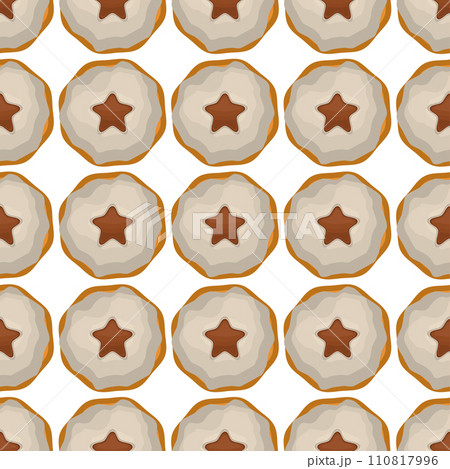 Pattern homemade cookie different taste in pastry biscuit 110817996