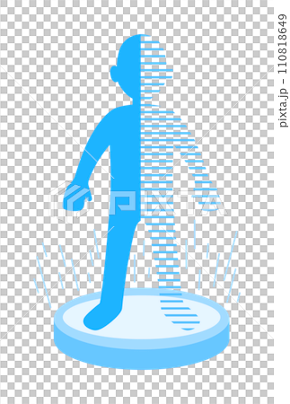 Human hologram 110818649