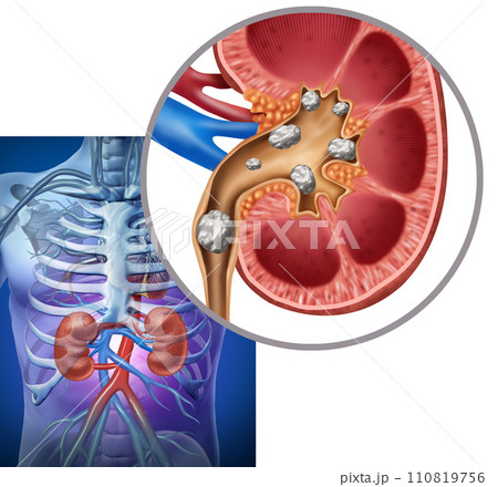 Nephrolithiasis or kidney stone deposits Nephrolithiasis or kidney stone deposits 110819756