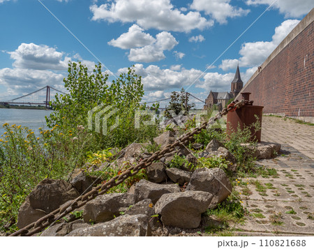 emmerich at the river rhine in germany 110821688
