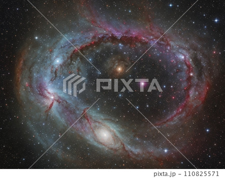 星雲が広がる宇宙 星雲が広がる宇宙 110825571