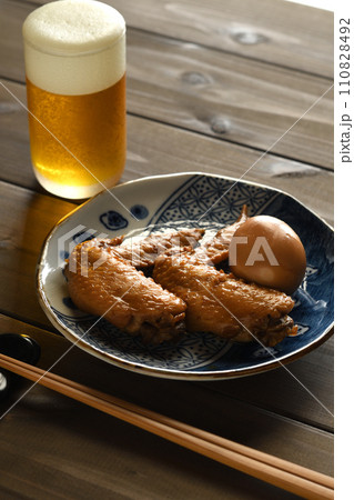 鶏手羽先の梅酒甘酢煮 鶏手羽先の梅酒甘酢煮 110828492