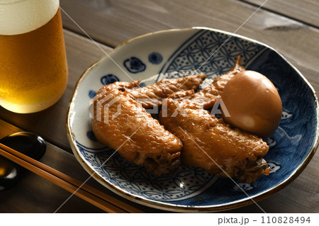 鶏手羽先の梅酒甘酢煮 110828494