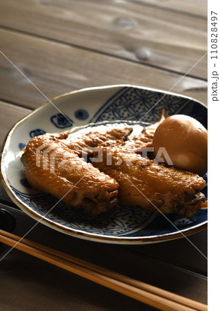 鶏手羽先の梅酒甘酢煮 110828497