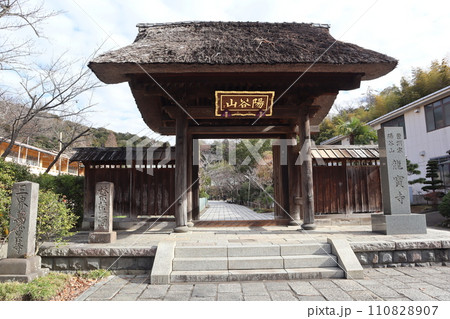 龍寶寺 山門(神奈川県鎌倉市植木) 龍寶寺 山門(神奈川県鎌倉市植木) 110828907