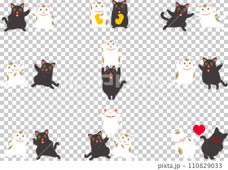 招き猫_ダンシング招き猫_セット 招き猫_ダンシング招き猫_セット 110829033